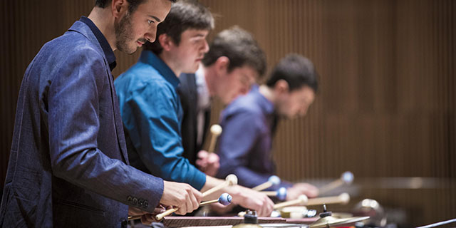 Sandbox Percussion in action